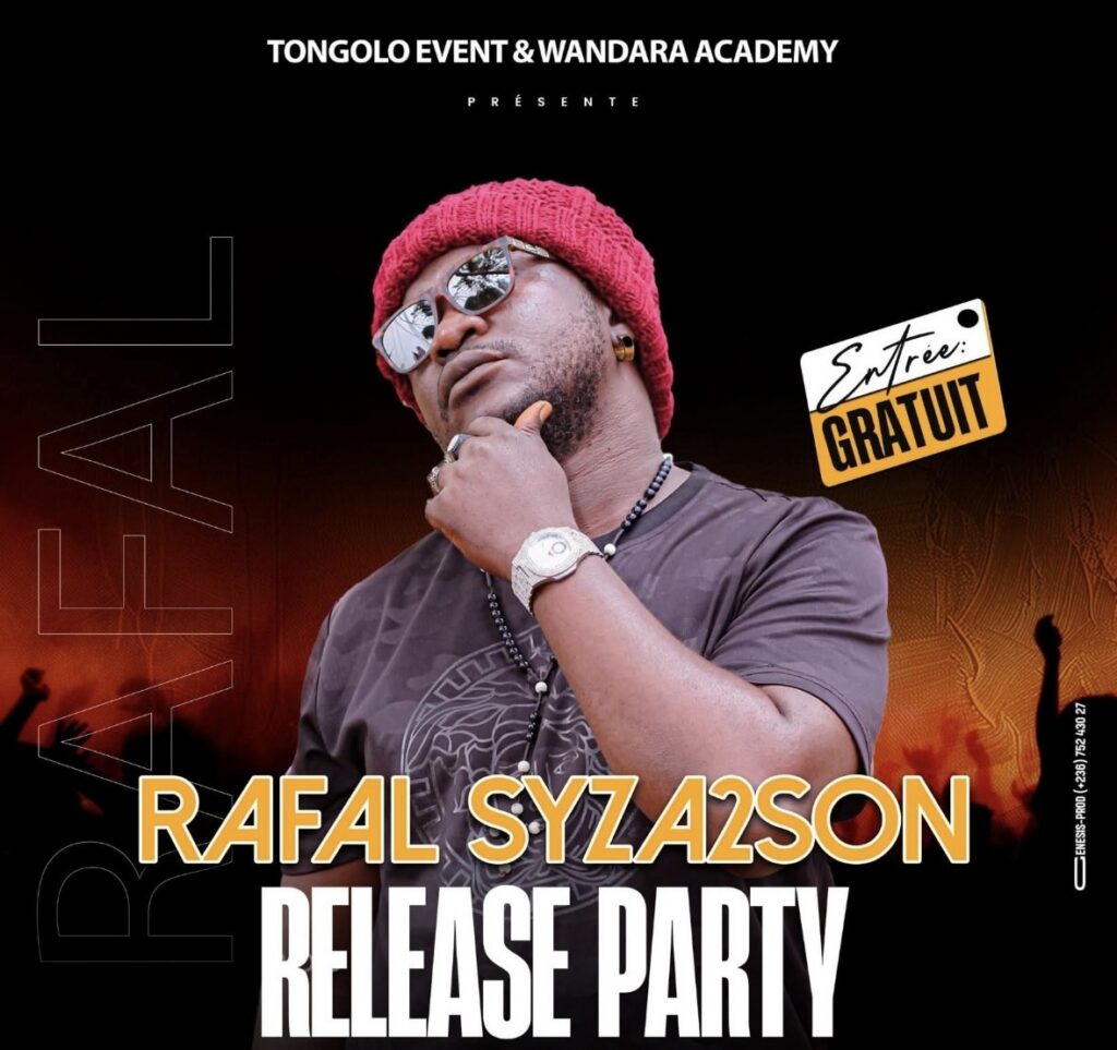 Bangui : l’artiste Rafal annonce une grande release party gratuite à l’Alliance française
